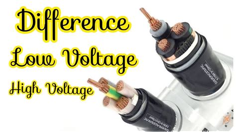 difference between hv and lv cables|hv cable definition.